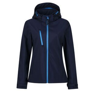 Regatta Womens/Ladies Venturer 3 Layer  Soft Shell Jacket / Navy/French Blue